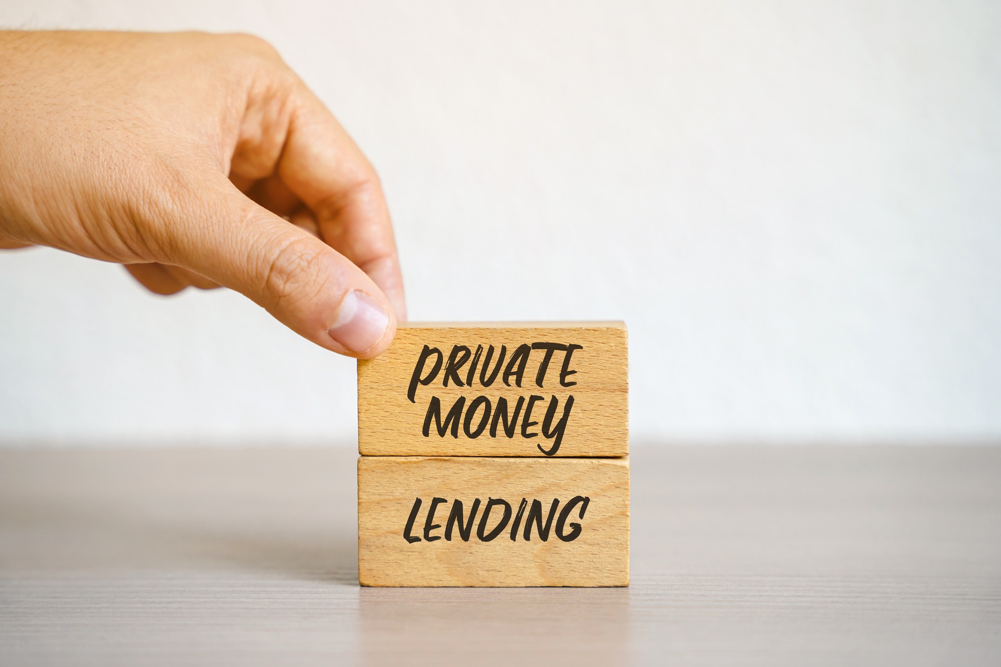 Private money lending.